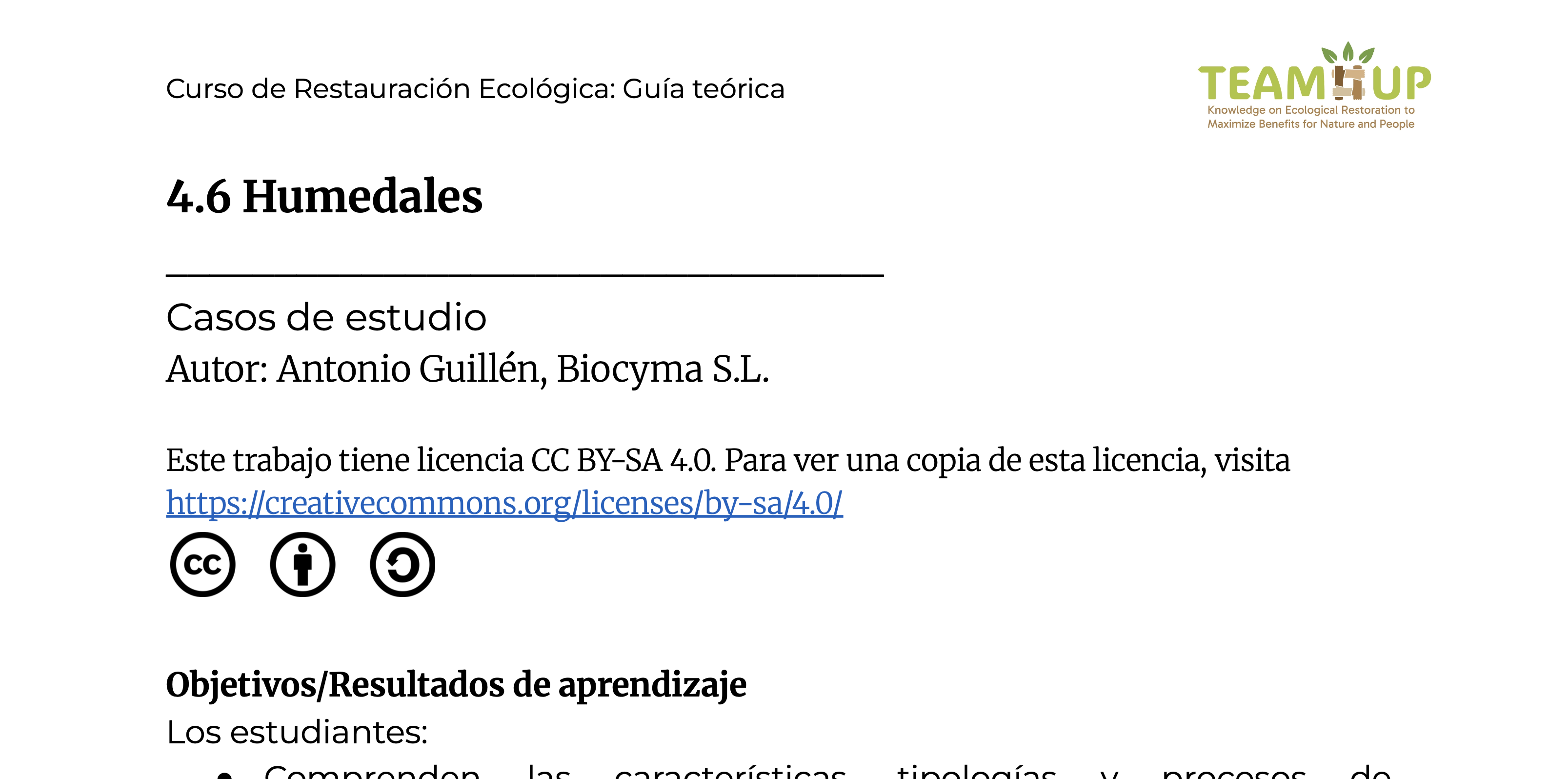 Humedales - Guía teórica