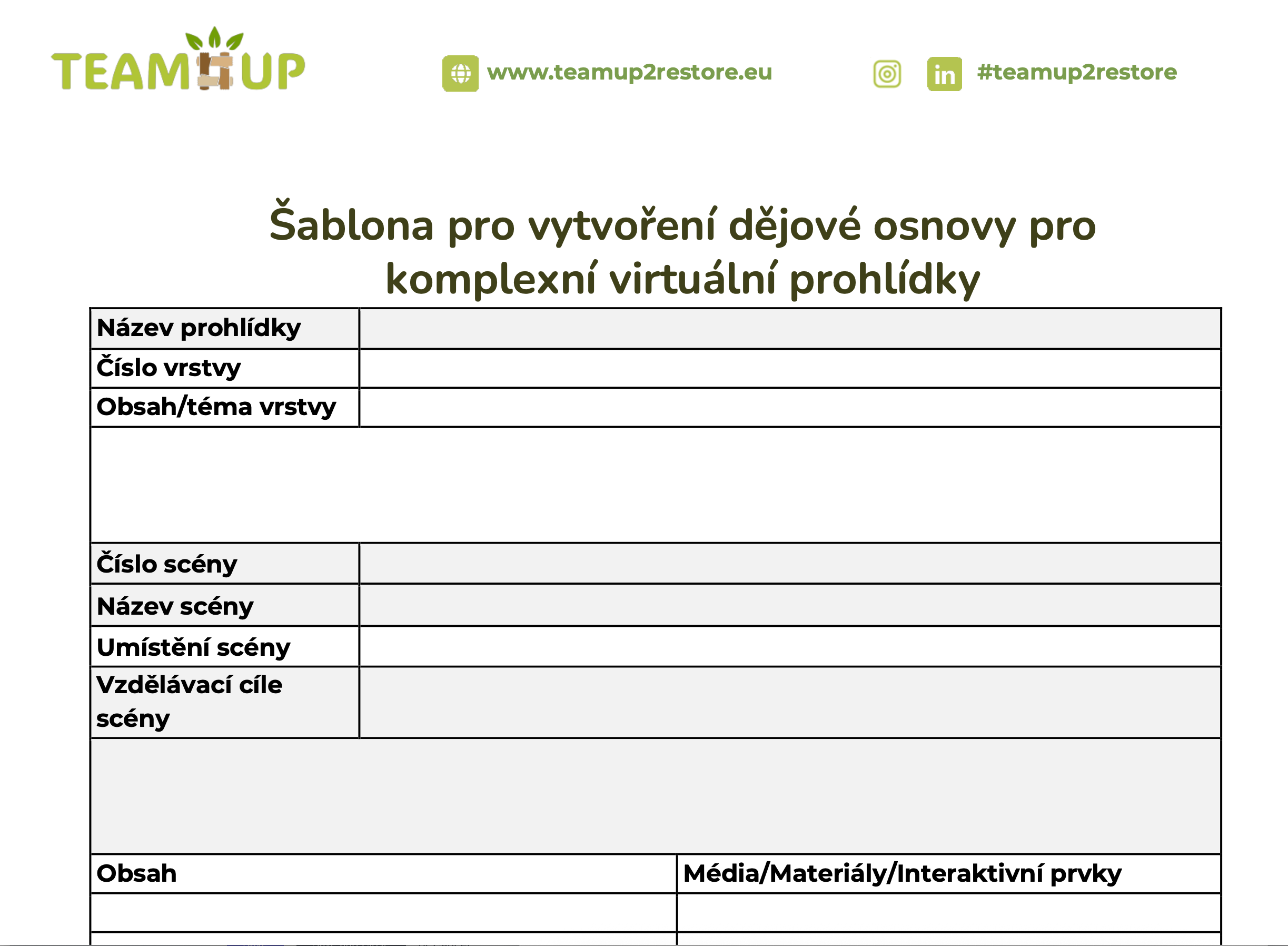 Šablona pro vytvoření dějové osnovy pro komplexní virtuální prohlídky_Needitovatelná
