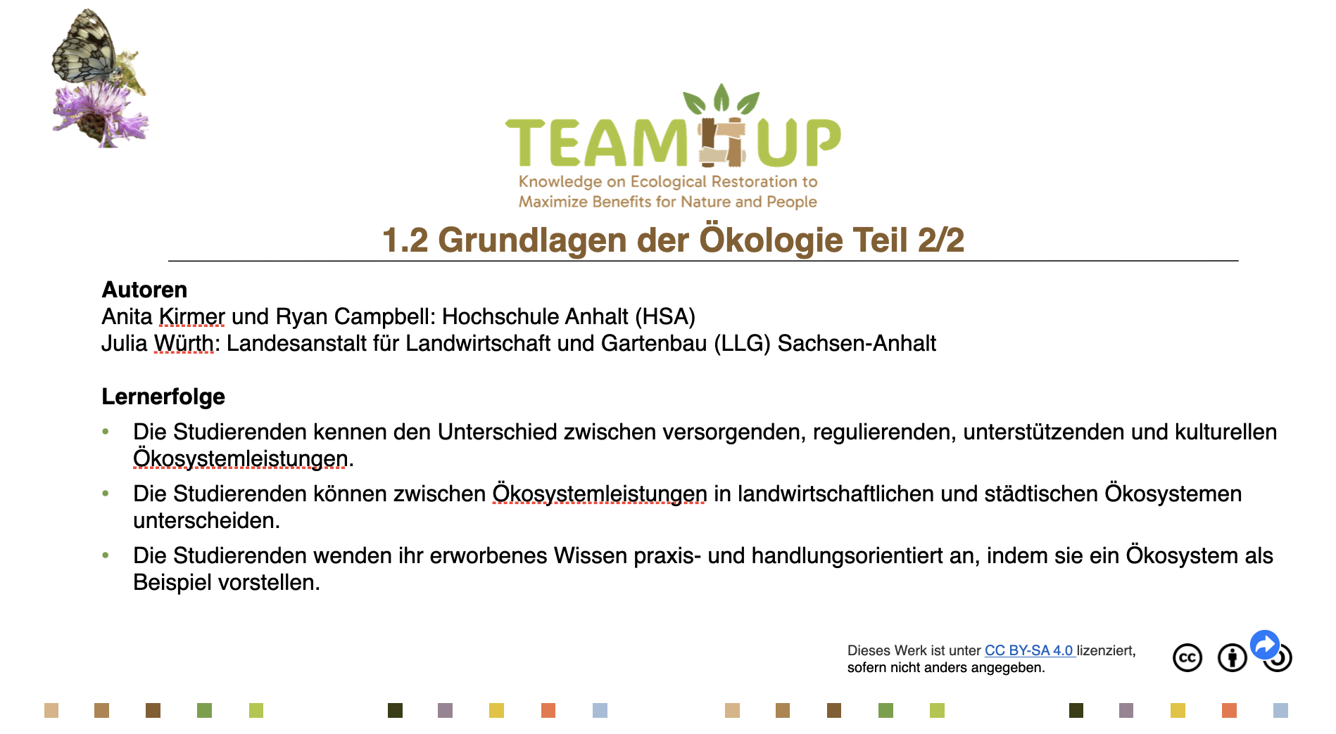 Grundlagen der Ökologie (Teil 2)